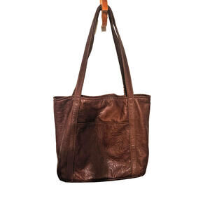 Beautiful Brown Embossed Altai Bag